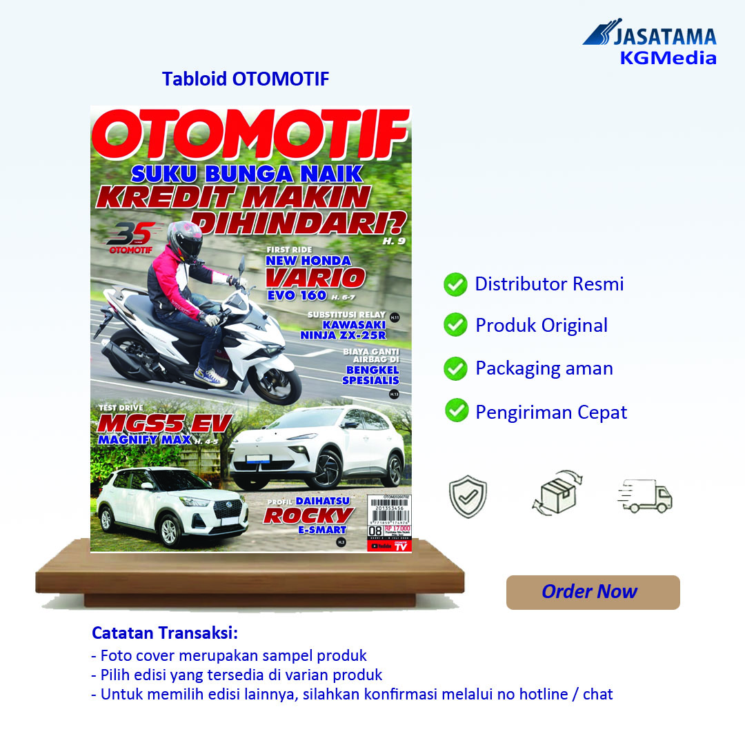 Tabloid OTOMOTIF Edisi Terbitan September 2026 – Tabloid Otomotif Mobil & Motor | Edisi Terbaru